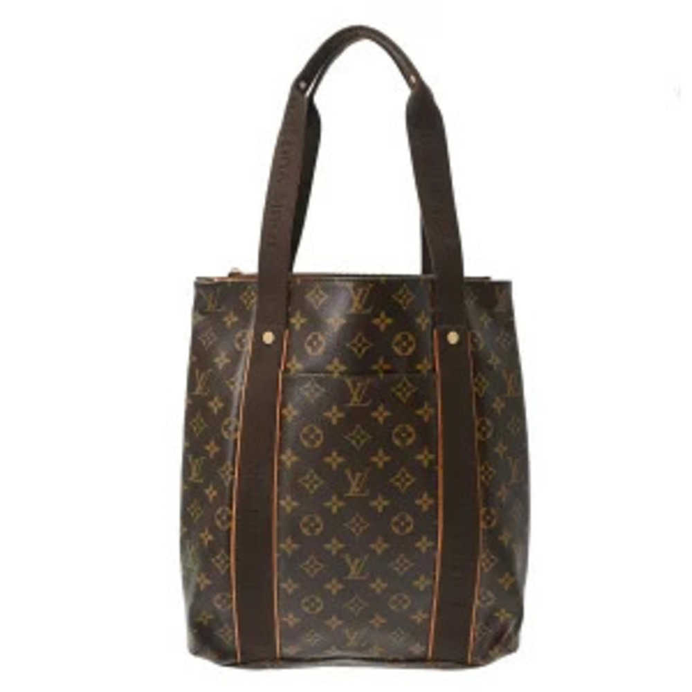 Louis Vuitton Monogram Cabas Beaubourg Brown Canvas Tote Bag